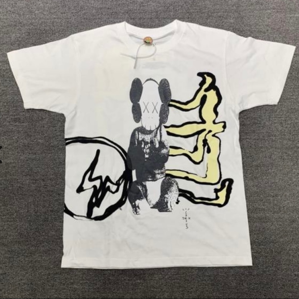 Brand New Kaws X Travis Scott Tee 2XL Must Go !